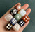 Various Blank - Quartz Dice w/Velvet Bag