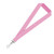 Pink - 3/4" Sublimated Lanyard Badge Reel Combo w/ Buckle Release