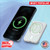 White - 5000mAh 15W Wireless Magnetic Power Bank