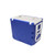 Blue - Foldable Outdoor Picnic Table With Cooler Box