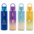 All Colors with logo - Vapur® Chill 20oz Insulated Water Bottle Admiral Blue with Malibu Teal Trim