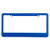 License Plate Frame w/ 2 Holes & Straight Bottom