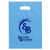 Blue Logo - Aster™ - Frosted Brite Die Cut Handle - Flexo Ink Print