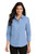 Light Blue Blank - Port Authority® Ladies' Easy Care 3/4 Sleeve Shirt