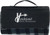 1070-15BKFront - Padded Water-Resistant Fleece Picnic Blanket