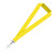 Yellow - Custom 3/4" Detachable Woven Lanyards w/ Buckle Release