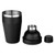 Black Blank Open View 2 - 18 Oz. Cosmo Stainless Steel Cocktail Shaker