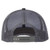 1021 BLKGRA Back - Cotton Twill Mesh Back Cap