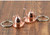 Rose Gold Blank - Gooseneck Pot Keychain