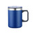 Blue Blank - 14oz. Double Wall Camping Mug w/ Clear Lid