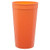 Orange - 22 oz. Large Plastic Stadium Cup w/ Custom Imprint