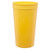 Yellow - 22 oz. Large Plastic Stadium Cup w/ Custom Imprint