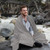 Gray Blank Lifestyle View - Crochet Knit Blanket, 50x60, with Lasered logo patch, NO SETUP CHARGE