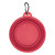 12 oz Collapsible Silicone Dog Bowl with Carabiner