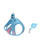 Blue/Pink - Breathable Mesh Sublimation Dog Vest & Leash Set