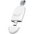 White - Portable Magnetic Wireless Watch Charger