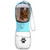 Light Blue - 10 oz Pet Water Bottle with Food Container
