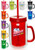 17 Oz. Double Wall Mason Jars w/Straw