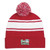 1097 PUR Patch - Two-tone Knit Pom Beanie With Cuff