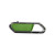 Carabiner USB Drive With Metal Rim And Capless Push/Retract USB