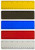 Union Printed - Frosted Colored 6 inch Ruler with standard and metric measurement units - 1 Color