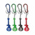 Guitar Shaped Bottle Opener with Key Chain & Carabiner
