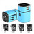 Blue Logo - Multi-function Vertical Universal Adapter Plug