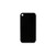 Black Blank Front - Texture Tone® Aluminum Rectangle Luggage Tag
