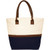 Eco-friendly Beach Jute Tote bag W/ Gusset & Zipper (17" x 13" x 6")