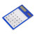 Blue Blank - Solar Transparent Touch Calculator