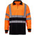 Hi Viz 3.8 Oz. Polyester Class 3 Color Block Reflective Tape Safety Polo Shirt