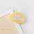 Cloud Shaped Acrylic Album Memo Clip Bag Binder Sealing Clip Food Bag Clamp-Two Sides Printing