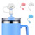 Cloud Shaped Silicone Straw Topper - Cloud Shaped Silicone Straw Topper