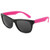 Neon Pink - Neon Sunglasses with Black Frame