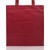Burgundy Red Blank - Popular Non-Woven Tote Bag (14"x15")