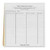 Carbonless NCR Forms 5-1/2" x 8-1/2"- 3 Part - 2 Sides - Black Ink