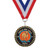 Brass Logo - Medal w/ Wreath Border - Full Color Imprint - 6 Day Production