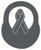 Gray - Ribbon Visor