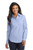 Oxford Blue Blank - Ladies Port Authority® SuperPro™ Oxford Shirt