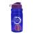 Clear/Reflex Blue - 20 Oz. Transparent Shaker Bottle w/Flip Top Lid