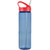 Translucent Blue/Red Blank - 24 Oz. Prestige Bottle with Sport Sip Lid & Straw