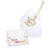 Decorative Gift Envelope included - Gold Snowflake Holiday Ornament