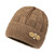 Khaki Brown Blank - Windproof Solid Color Warm Winter Beanie
