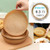 6.3" Round Air Fryer Disposable Paper Liners - 100 Pcs / Box