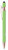 Lime Green - Stylus-3261 Soft Touch Ballpoint Pen with Rose Gold Accents