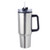 Silver - 40 oz Stainless Steel Travel Mugs With Straw