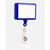 Royal Blue Blank - Rectangular Metal Pull Buckle