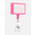 Pink Blank - Rectangular Metal Pull Buckle