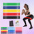 Yoga Resistance Bands Set w/ 5 Resistance Levels & Carry Bag