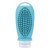 Sea Blue - Silicone Travel Bottles Set for Toiletries, Multi-functional with Face Wash, Bath, and Hair Wash